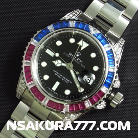 ロレックス GMTマスターII Ref.116759SARU Asian ETA Rolex 3186