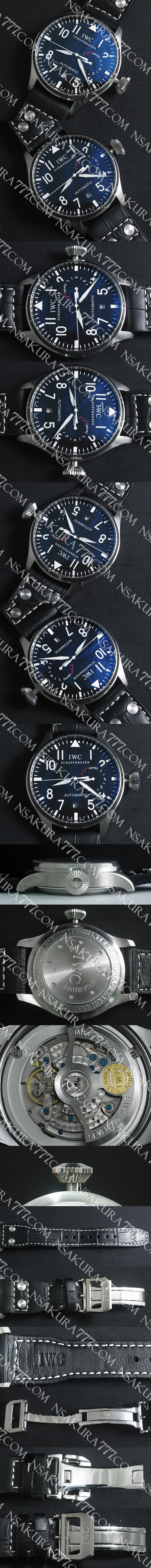 IWC ビッグ パイロット パワーリザーブ Asian 21600振動 - ウインドウを閉じる