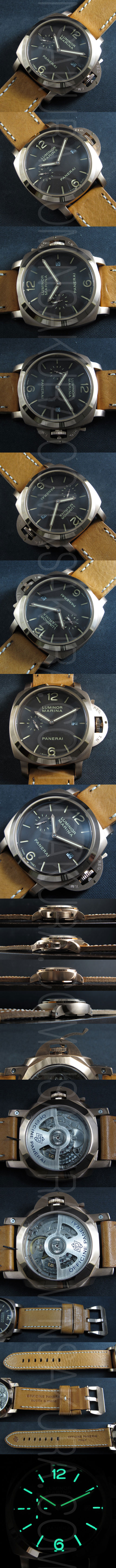 レプリカ時計パネライルミノールマリーナPAM393， Asain 21600振動 - ウインドウを閉じる