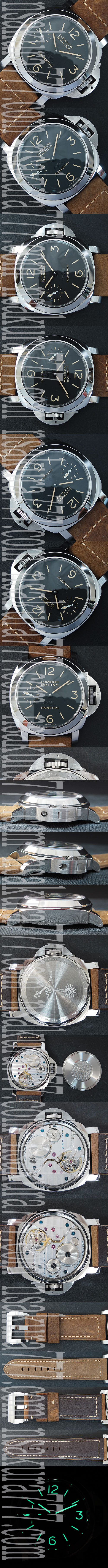 レプリカ時計パネライ ルミノール マリーナ PAM456， Asian Unitas 6497 (手巻き) - ウインドウを閉じる