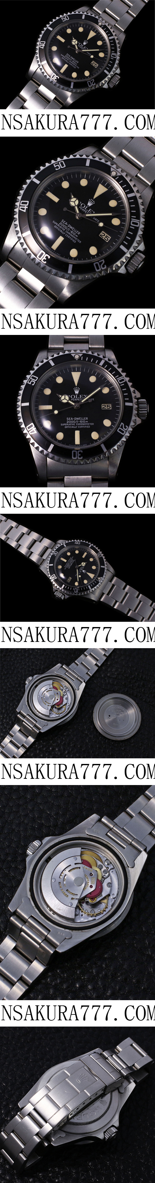 ROLEX ロレックス シードゥエラー Ref.1665, CAL. 3035ムーブメント搭載！(Noob工場製品) - ウインドウを閉じる